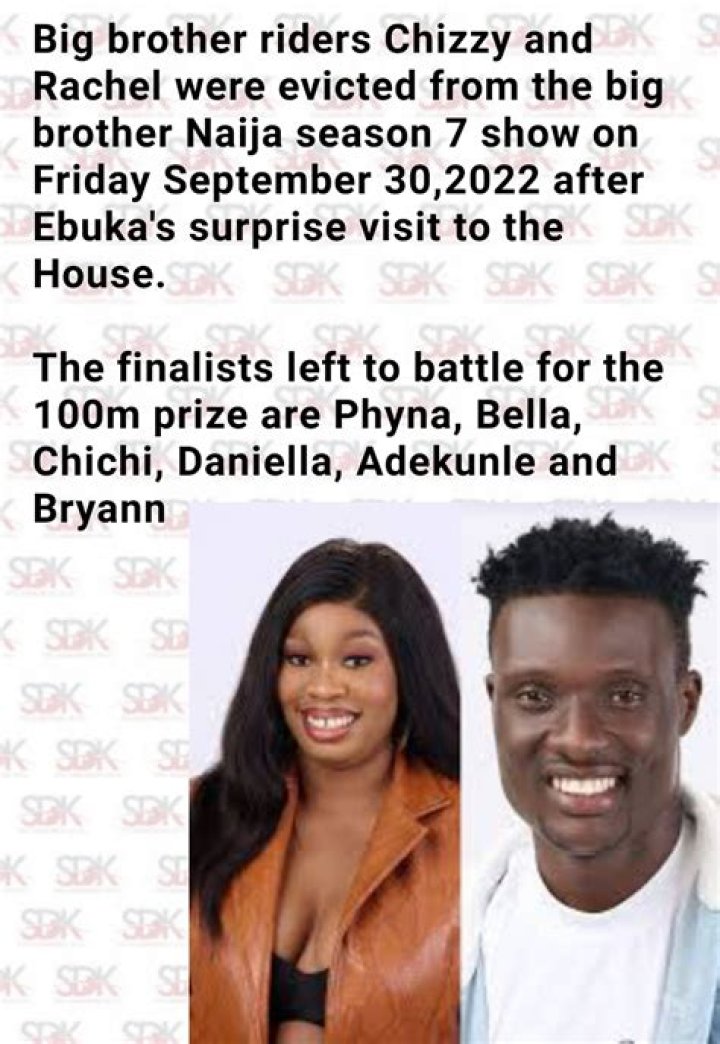 
‘Best Riders’ – Reactions As Ebuka Evicts Chizzy and Rachel (Video) 