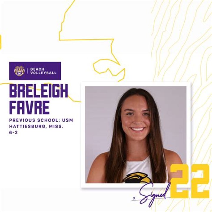 Breleigh Favre Volleyball Player: 10 Facts On Brett Favre Daughter