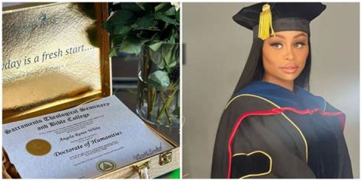 Did Blac Chyna go to college?