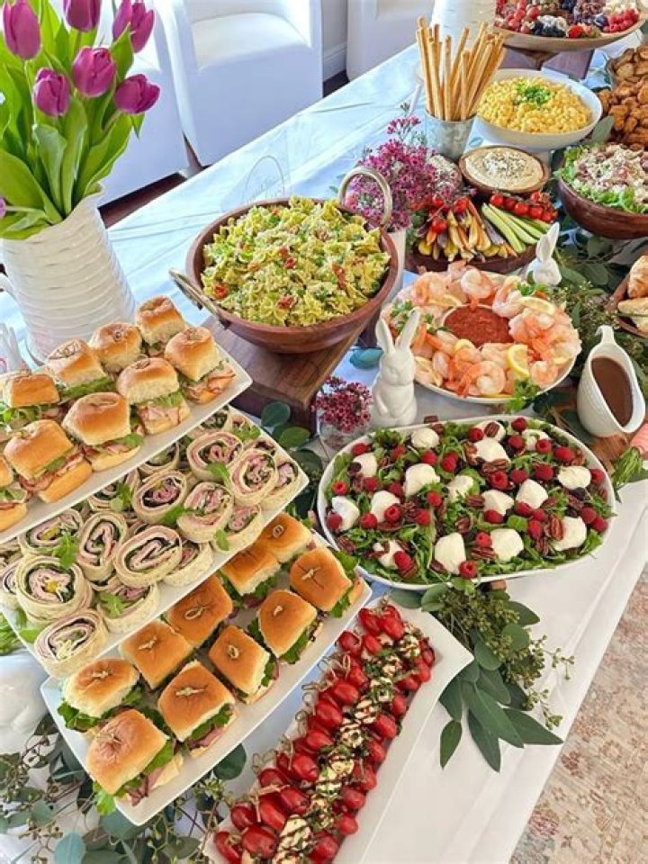 
Fans treat Stan Nze, wife to a buffet of food, money cake and more (Video) 