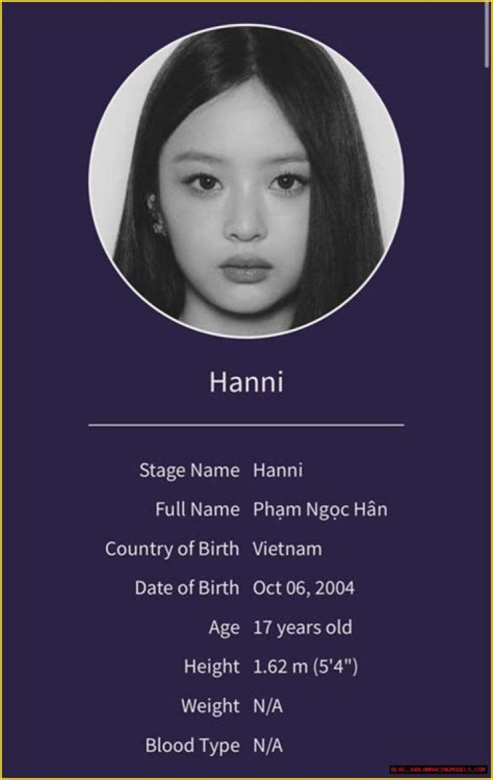 Hanni Height, Weight, Net Worth, Age, Birthday, Wikipedia, Who, Instagram, Biography