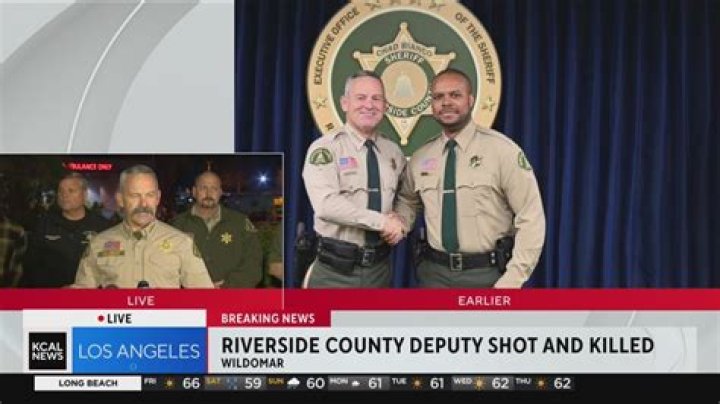 
Lake Elsinore Shooting Kills Riverside Sheriff’s Deputy Darnell Calhoun, Suspect Captured 