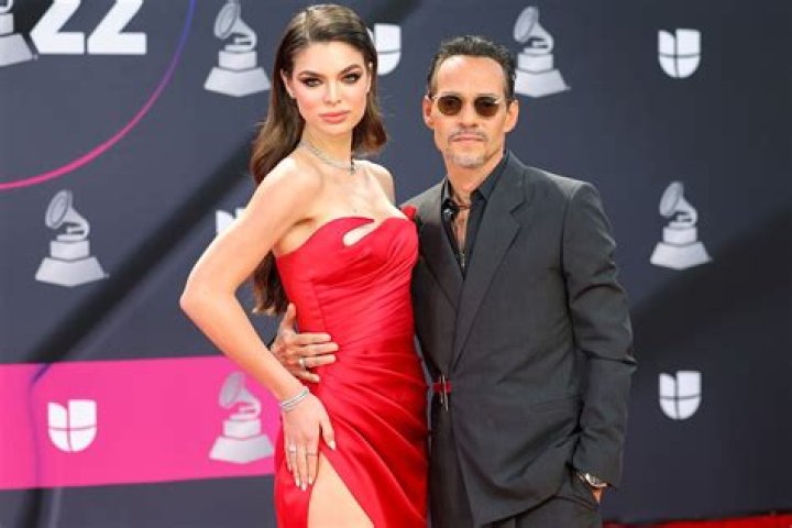 
Marc Anthony and Fiancée Nadia Ferreira Show Off Bold Couple’s Style at 23rd Latin Grammy Awards 
