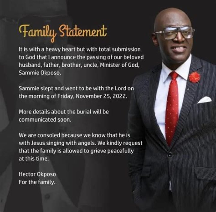 
Who are Sammie Okposos Parents? Sammie Okposo Biography, Parents Name, Nationality and More 