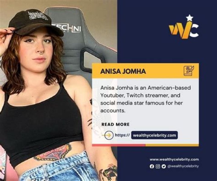 Who is Anisa Jomha, wife of YouTuber iDubbbz?