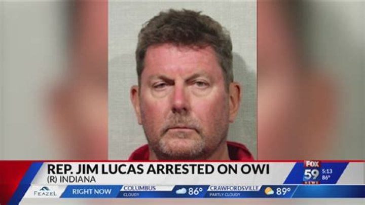
Who is Jim Lucas? Indiana rep arrested after crashing his vehicle on Interstate 65 