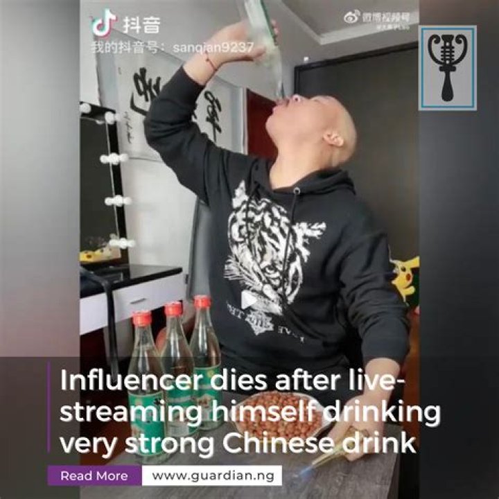 
Who was Sanqiange? Chinese influencer Brother Three Thousand dies after dangerous drinking game at 34 